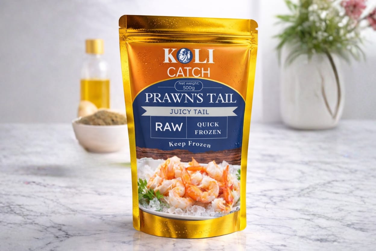 Red Prawns With Tail