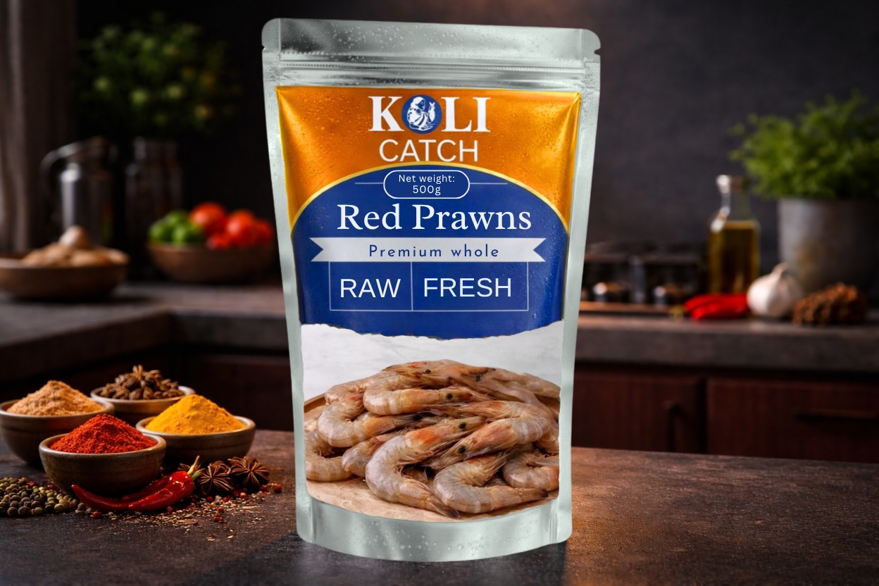 Fresh Red Prawns Whole