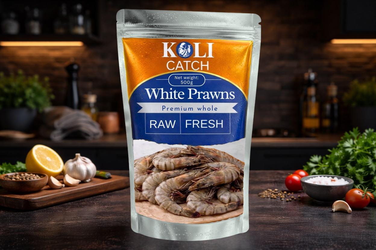 Fresh White Prawns Whole